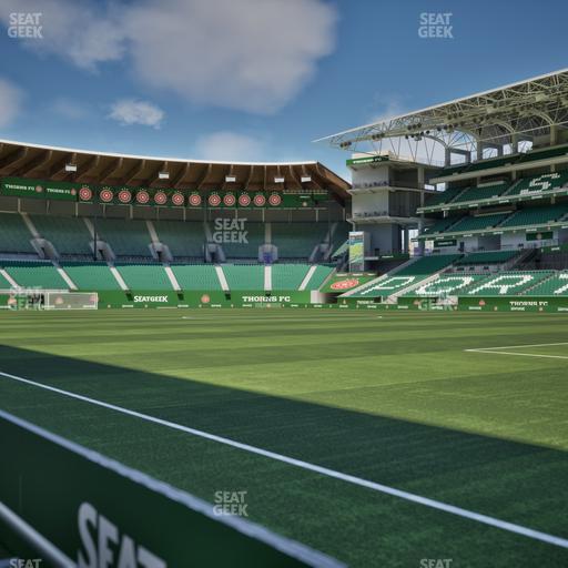 Providence Park - Section Lexus Lounge R 1 Seat View
