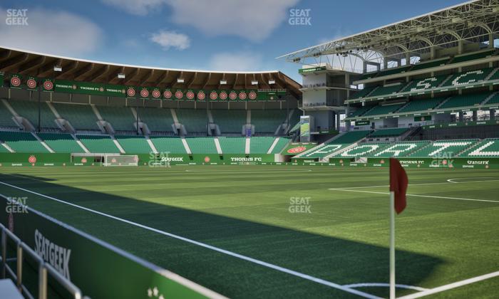 Providence Park - Section Lexus Lounge T 1 Seat View