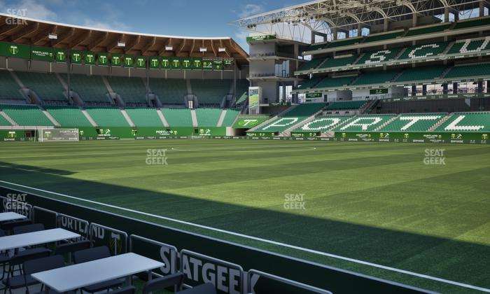 Providence Park - Section Lexus Lounge Seat View