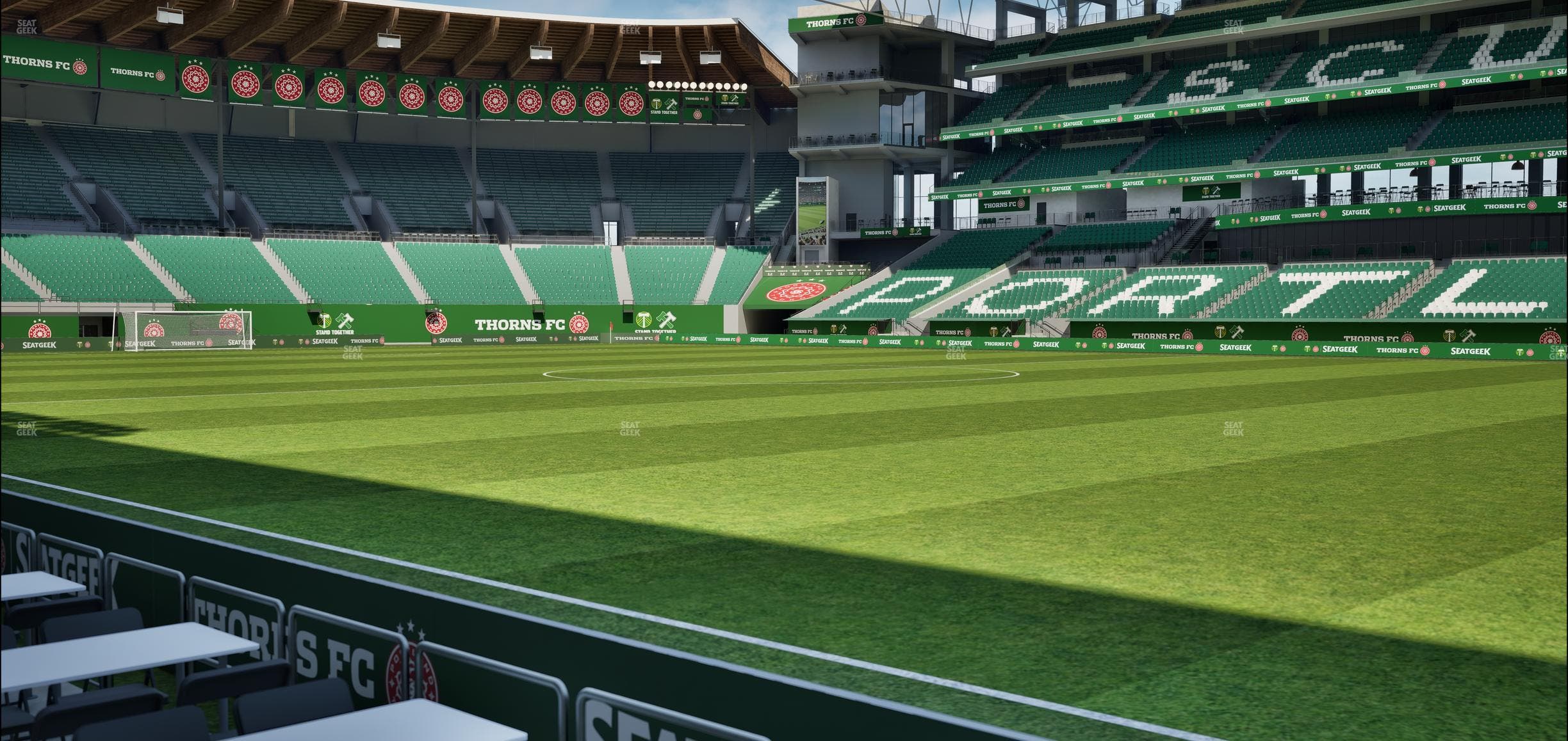 Providence Park - Section Lexus Lounge Seat View