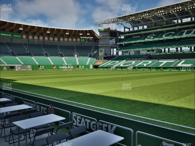Providence Park - Section Lexus Lounge Seat View