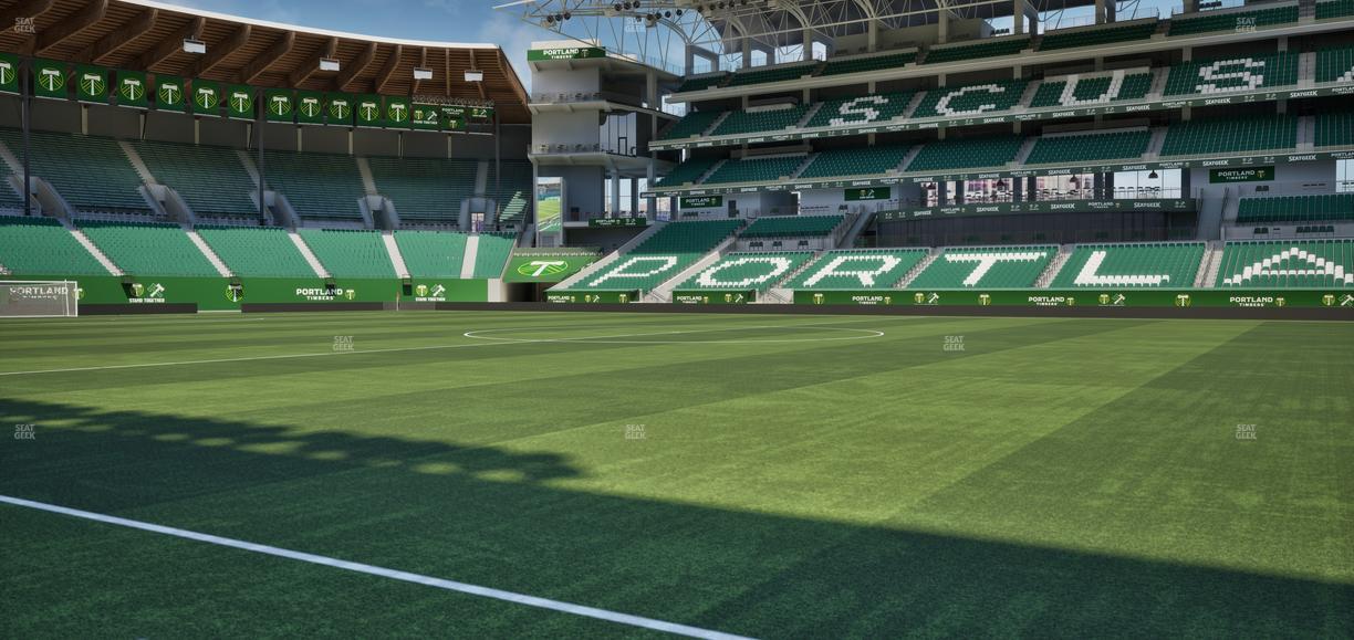 Providence Park - Section Lexus Lounge Seat View