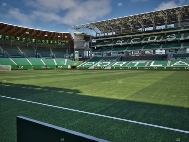 Providence Park - Section Lexus Lounge Seat View