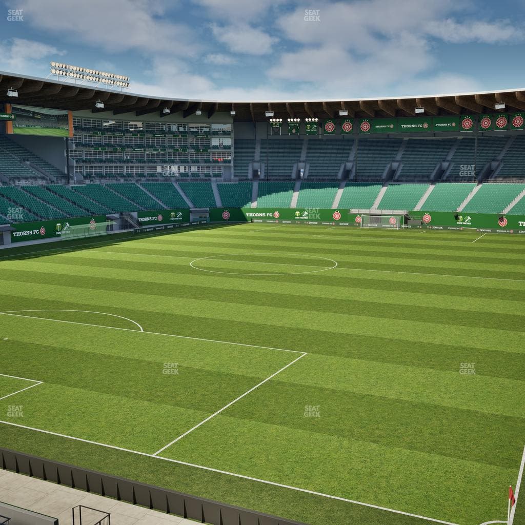 Providence Park - Section Loge 1 Seat View