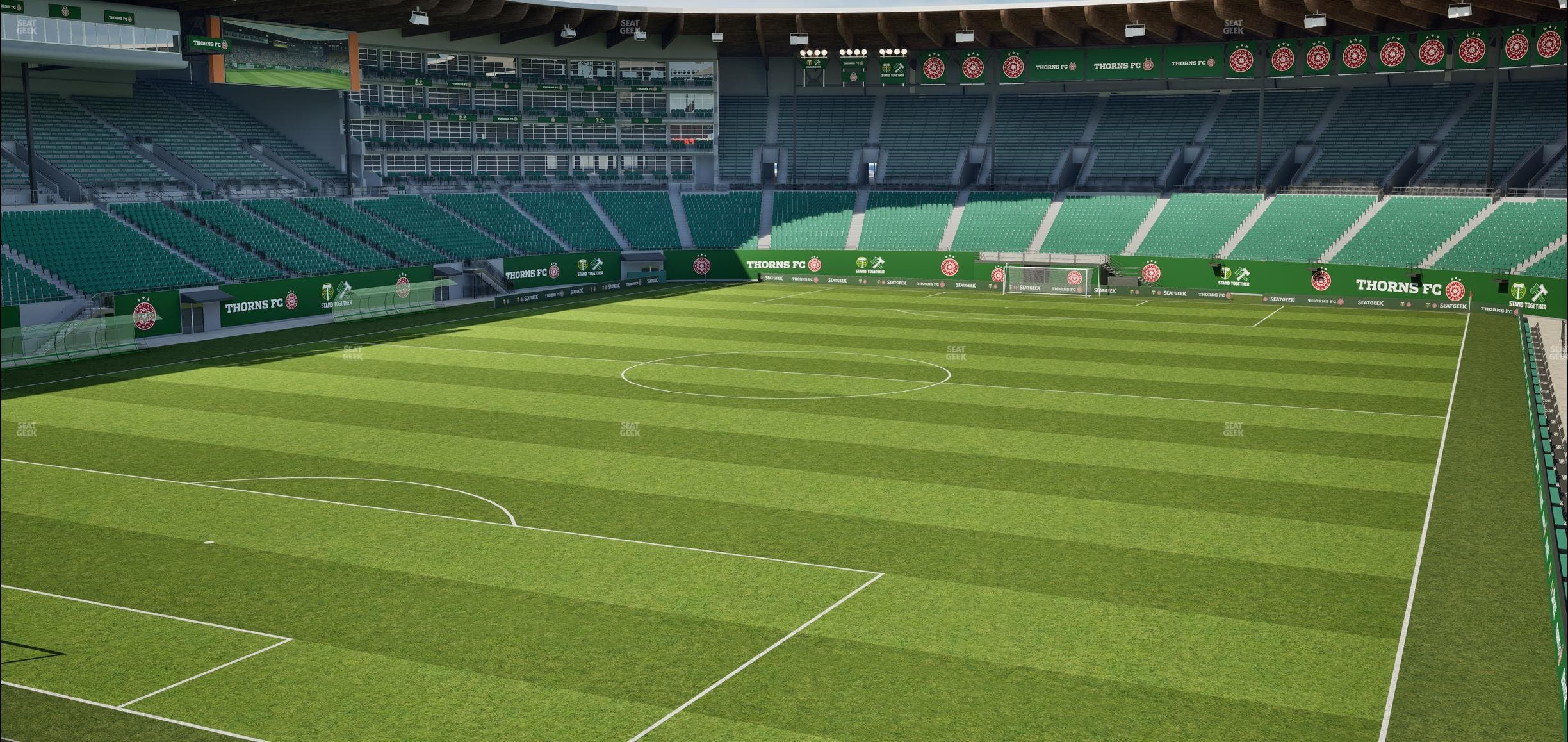 Providence Park - Section Loge 1 Seat View