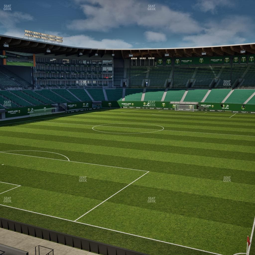 Providence Park - Section Loge 1 Seat View