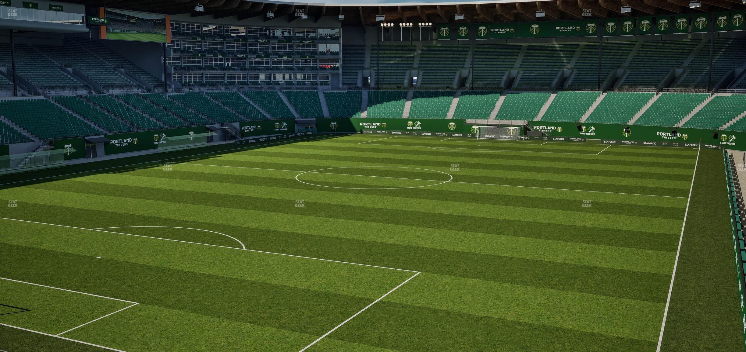 Providence Park - Section Loge 1 Seat View