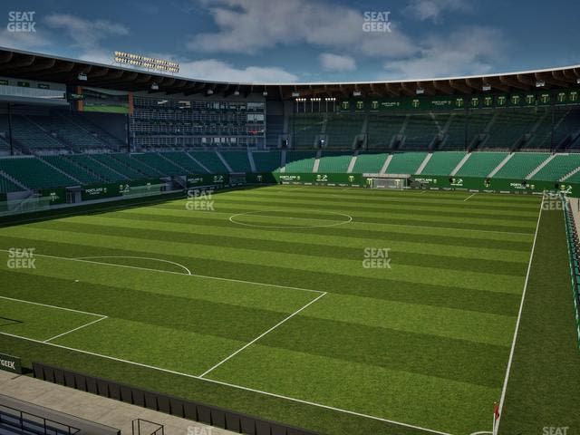 Providence Park - Section Loge 1 Seat View