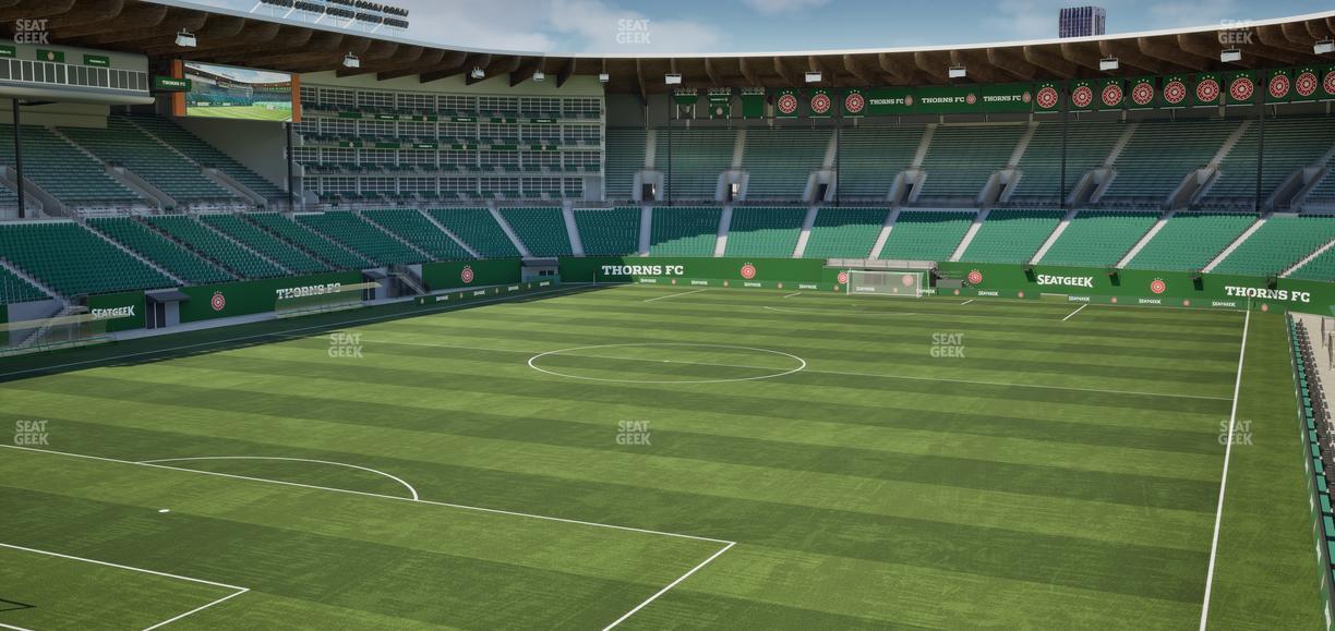 Providence Park - Section Loge 1 Seat View