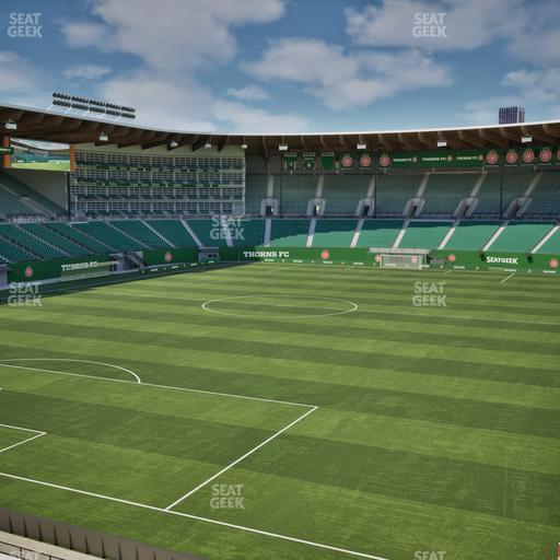 Providence Park - Section Loge 1 Seat View