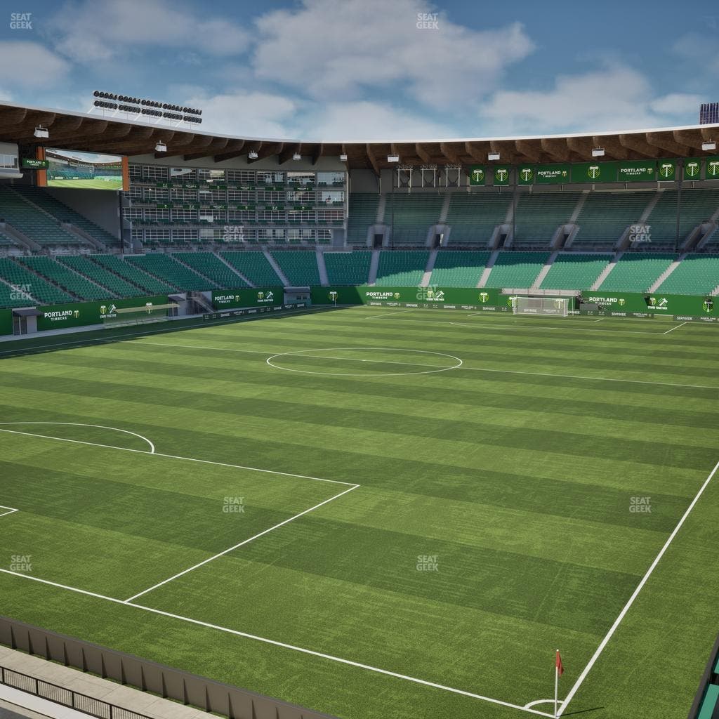 Providence Park - Section Loge 2 Seat View