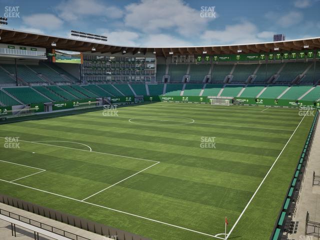 Providence Park - Section Loge 2 Seat View