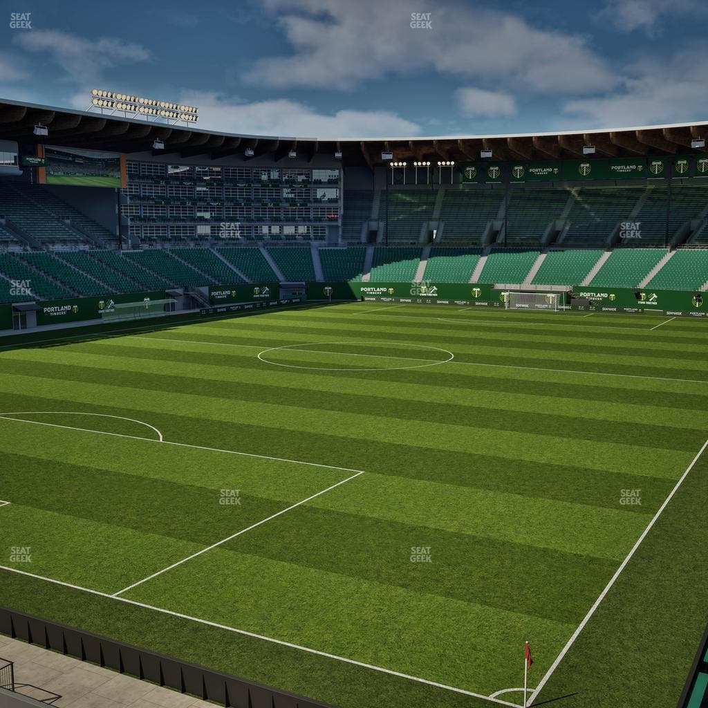 Providence Park - Section Loge 2 Seat View