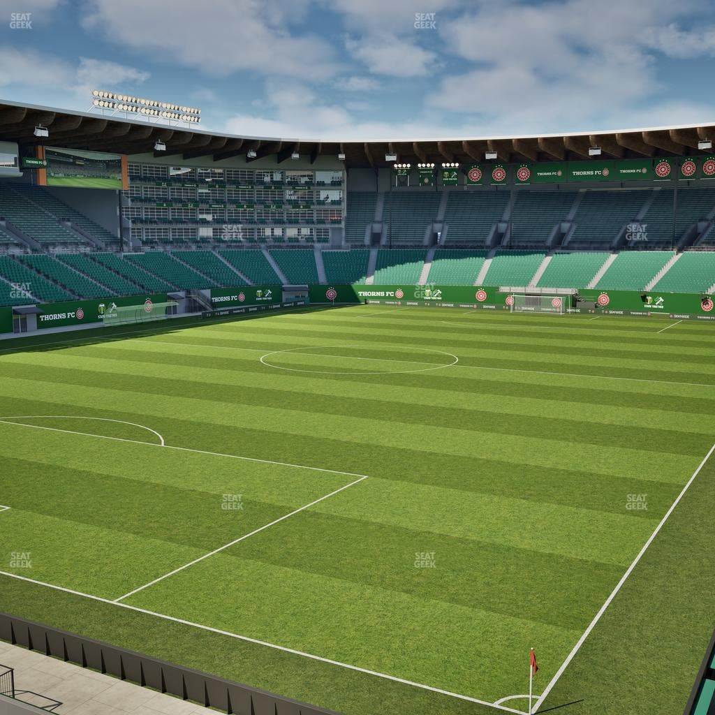 Providence Park - Section Loge 2 Seat View