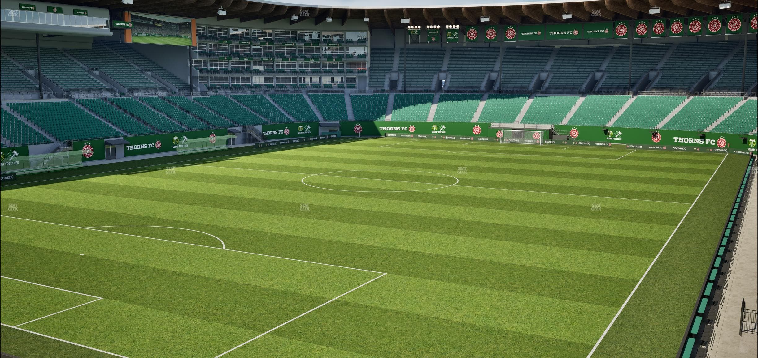 Providence Park - Section Loge 2 Seat View