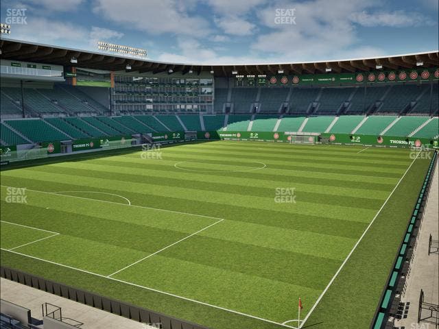 Providence Park - Section Loge 2 Seat View
