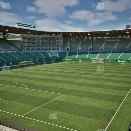 Providence Park - Section Loge 2 Seat View
