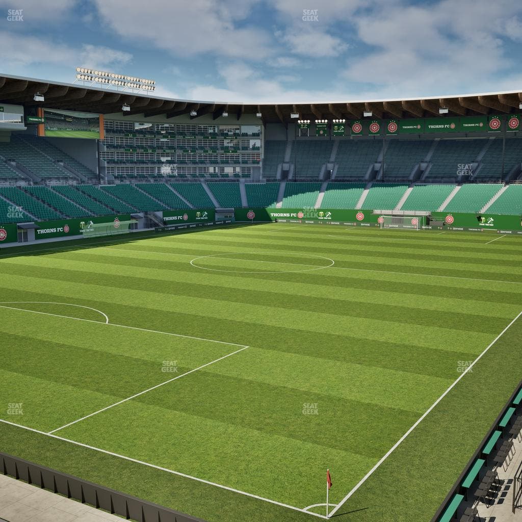 Providence Park - Section Loge 3 Seat View
