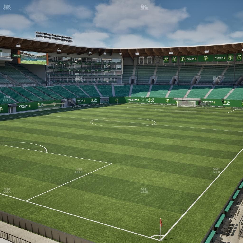 Providence Park - Section Loge 3 Seat View