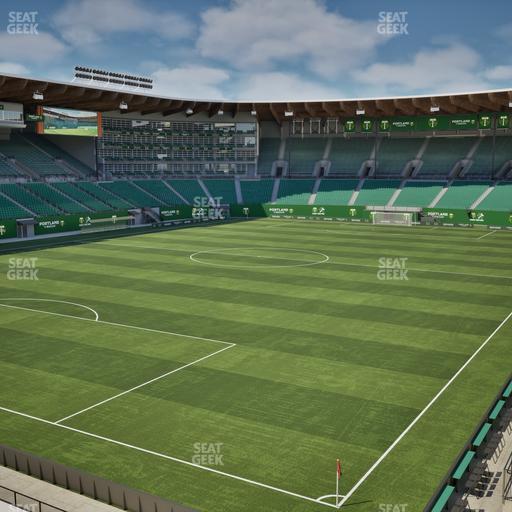 Providence Park - Section Loge 3 Seat View