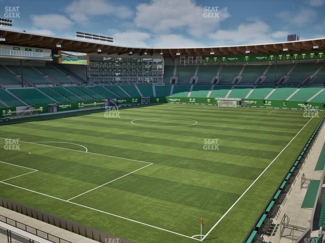 Providence Park - Section Loge 3 Seat View