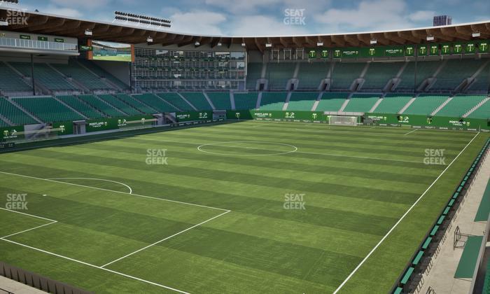 Providence Park - Section Loge 3 Seat View