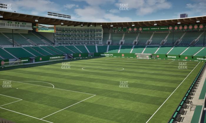 Providence Park - Section Loge 3 Seat View
