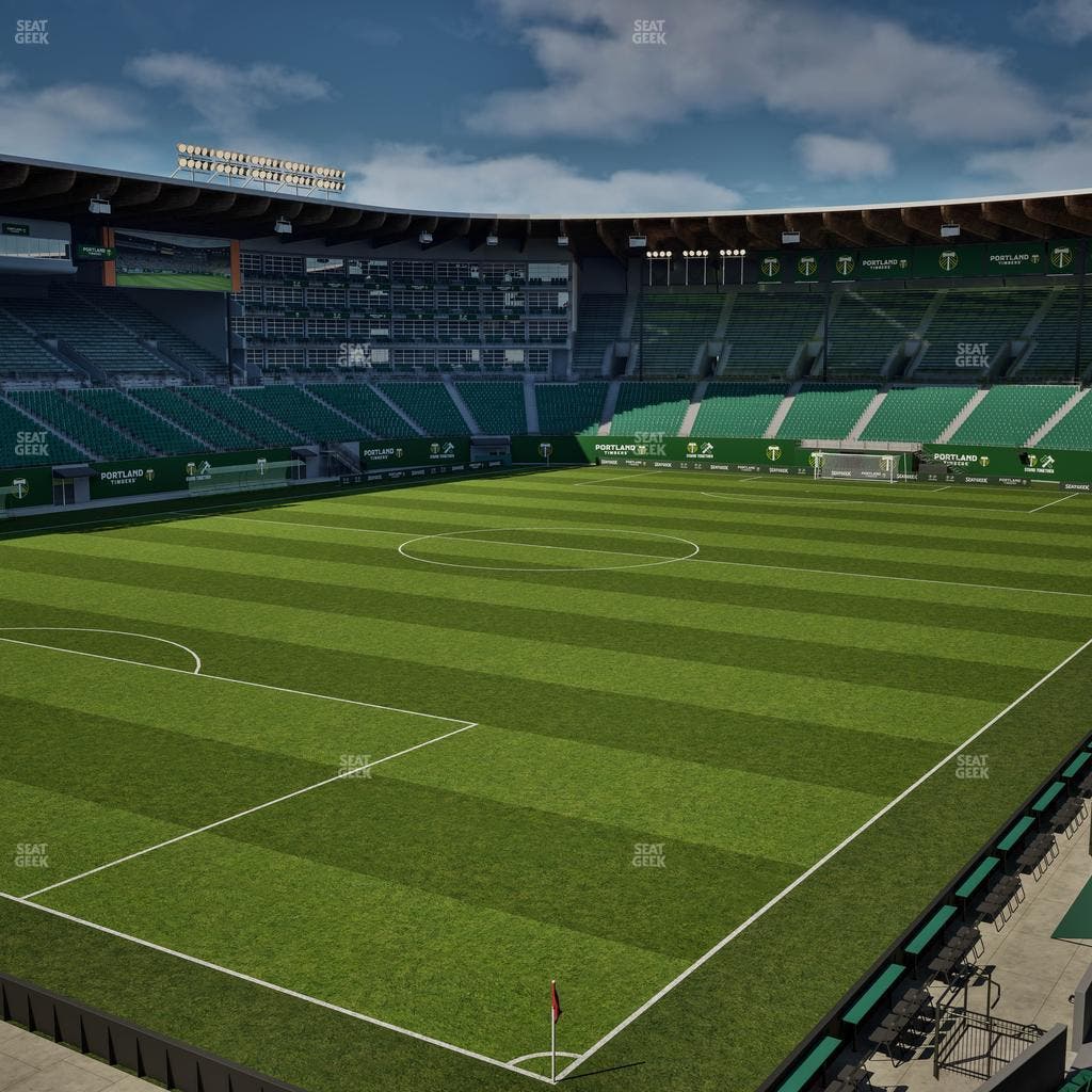 Providence Park - Section Loge 4 Seat View