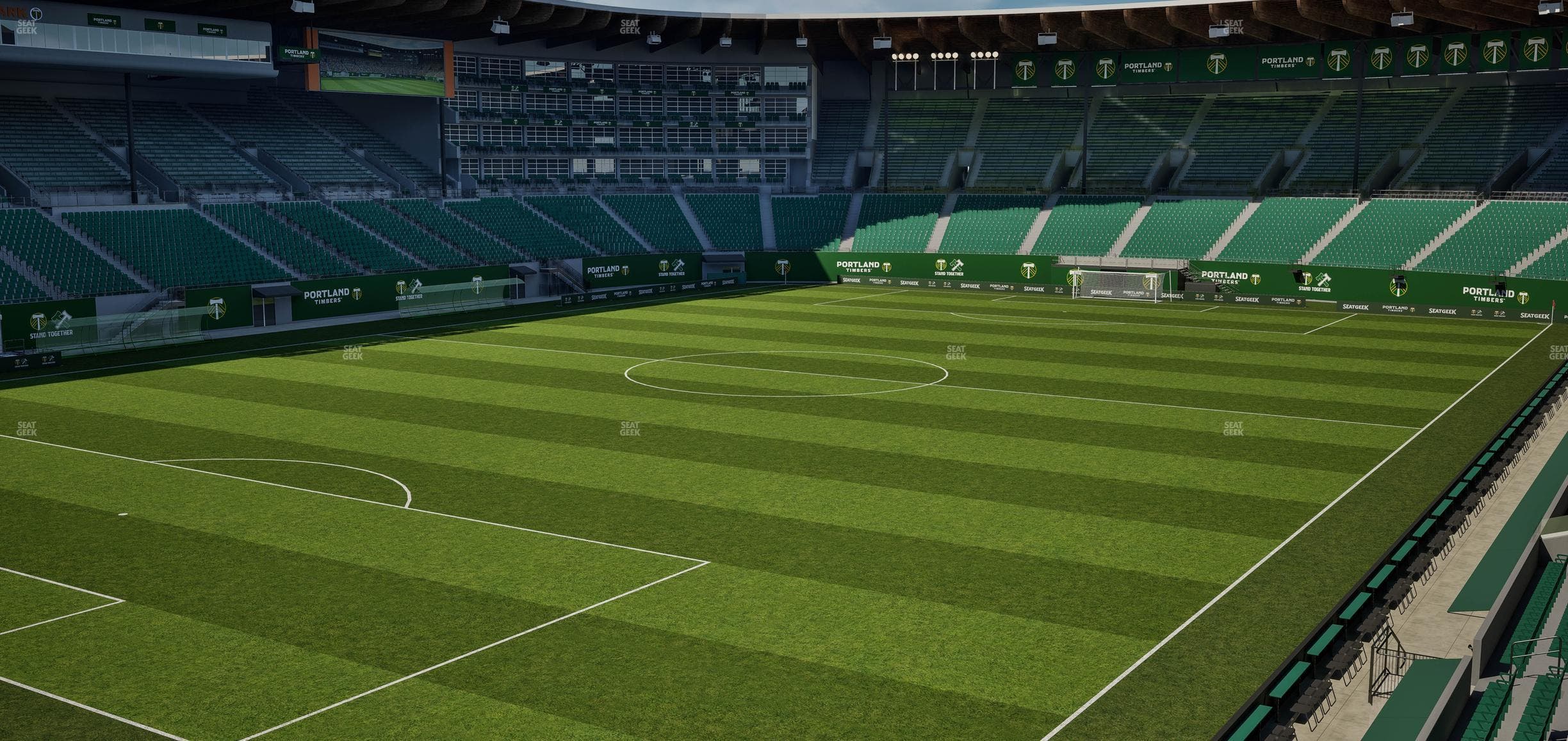 Providence Park - Section Loge 4 Seat View
