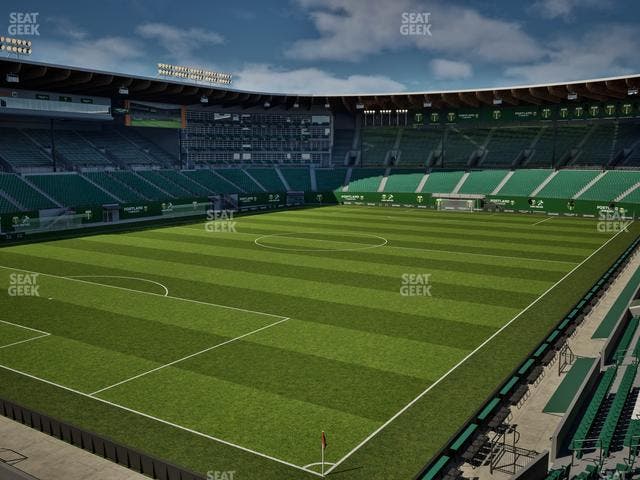 Providence Park - Section Loge 4 Seat View