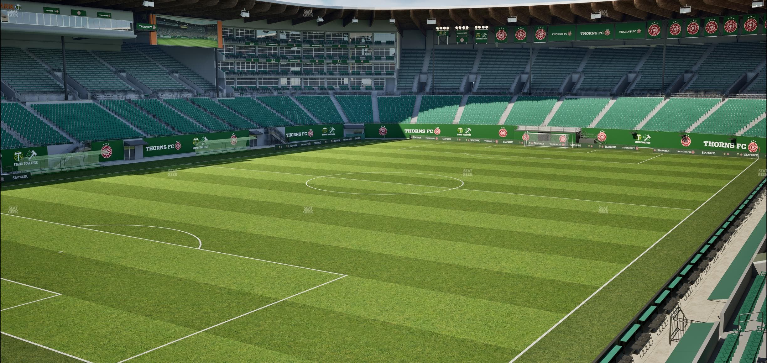 Providence Park - Section Loge 4 Seat View