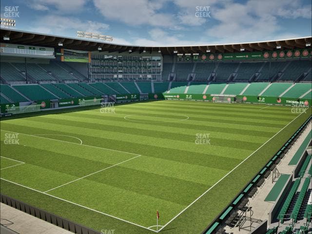 Providence Park - Section Loge 4 Seat View