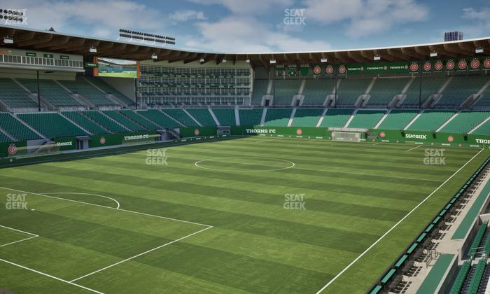 Providence Park - Section Loge 4 Seat View