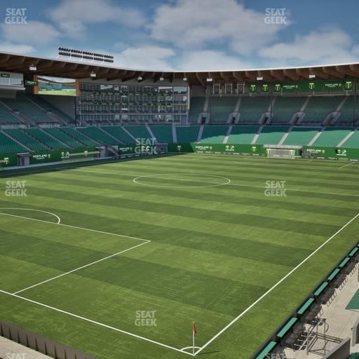 Providence Park - Section Loge 4 Seat View