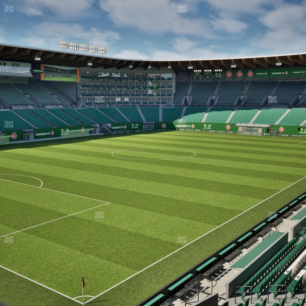 Providence Park - Section Loge 5 Seat View
