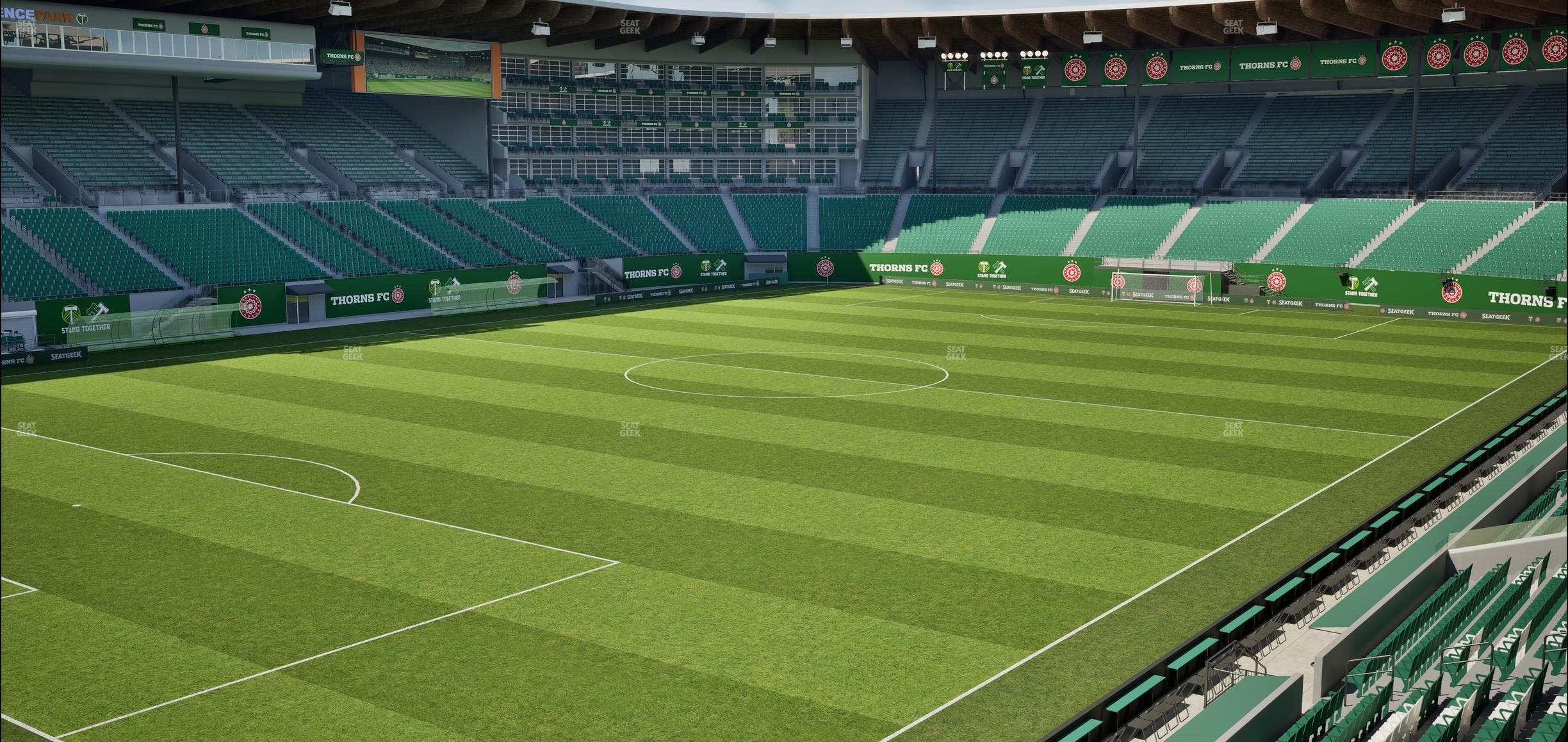 Providence Park - Section Loge 5 Seat View