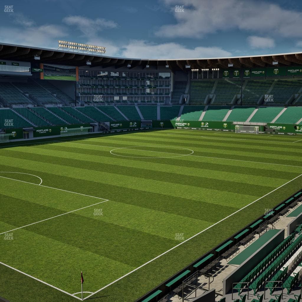 Providence Park - Section Loge 5 Seat View
