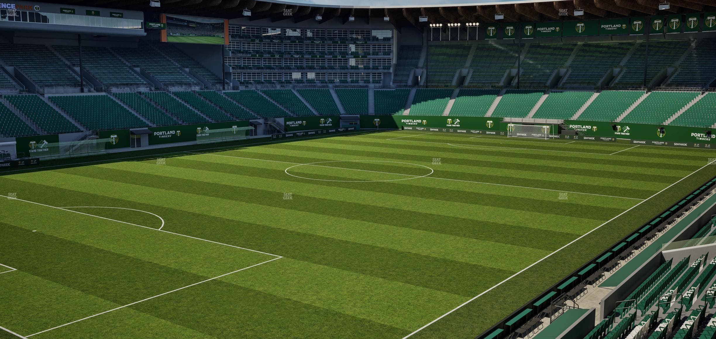 Providence Park - Section Loge 5 Seat View