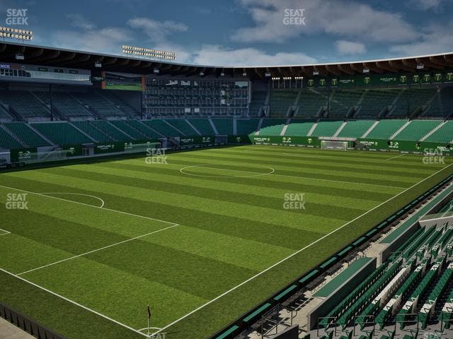 Providence Park - Section Loge 5 Seat View