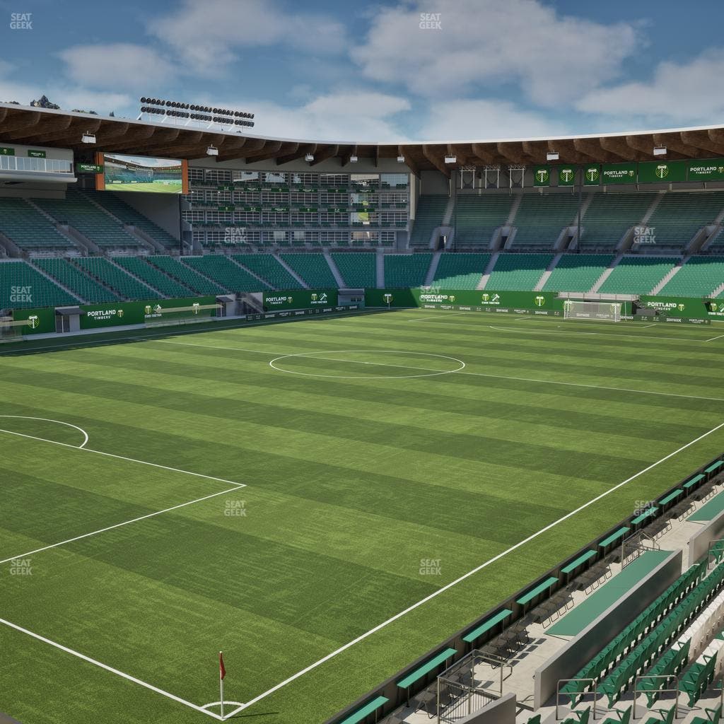 Providence Park - Section Loge 5 Seat View
