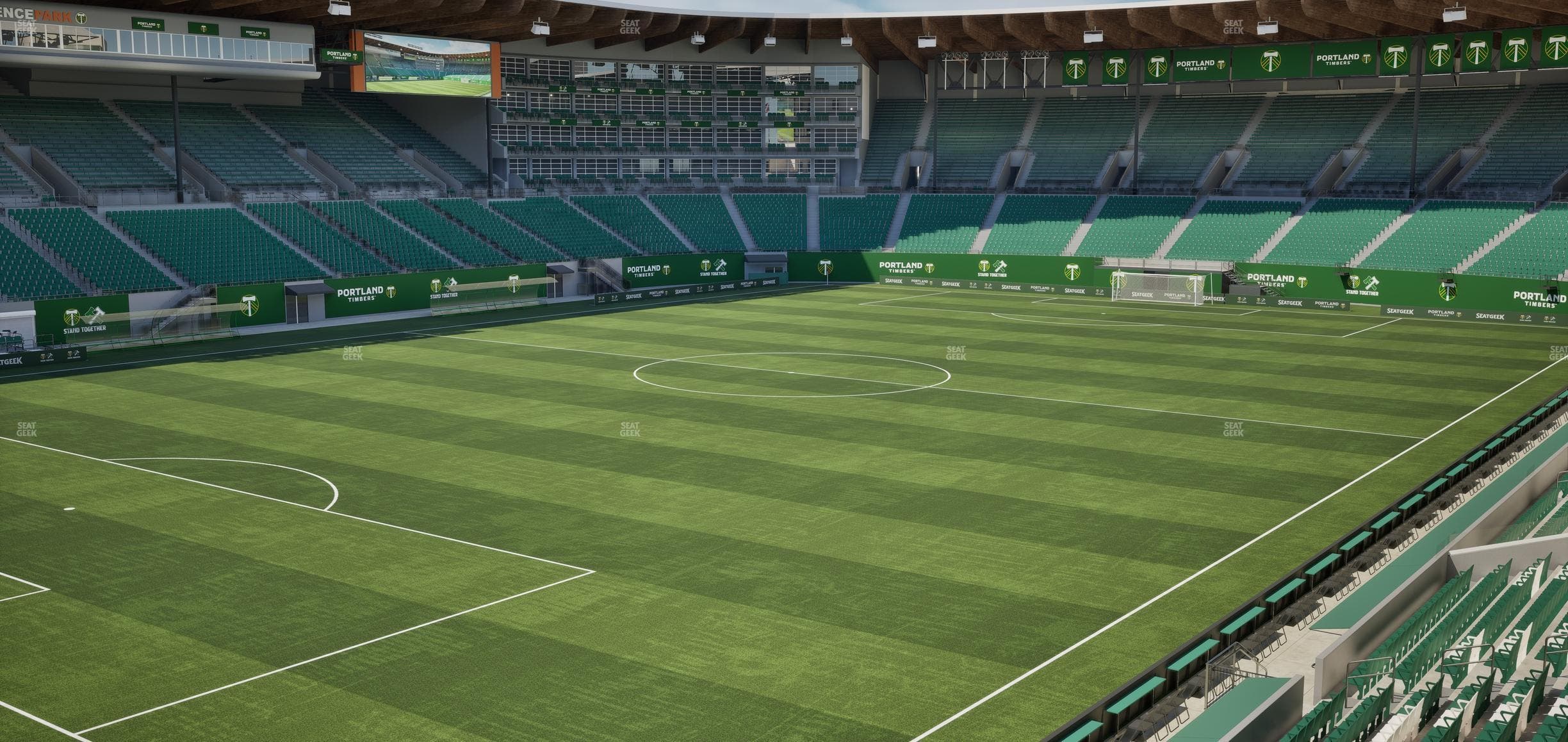 Providence Park - Section Loge 5 Seat View