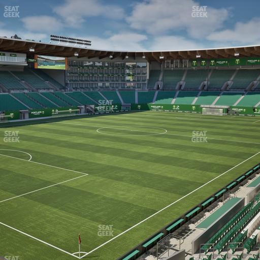 Providence Park - Section Loge 5 Seat View