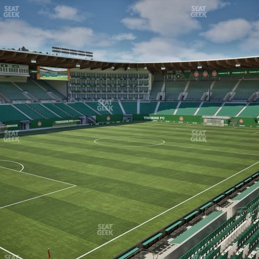Providence Park - Section Loge 6 Seat View