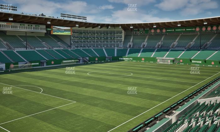 Providence Park - Section Loge 6 Seat View