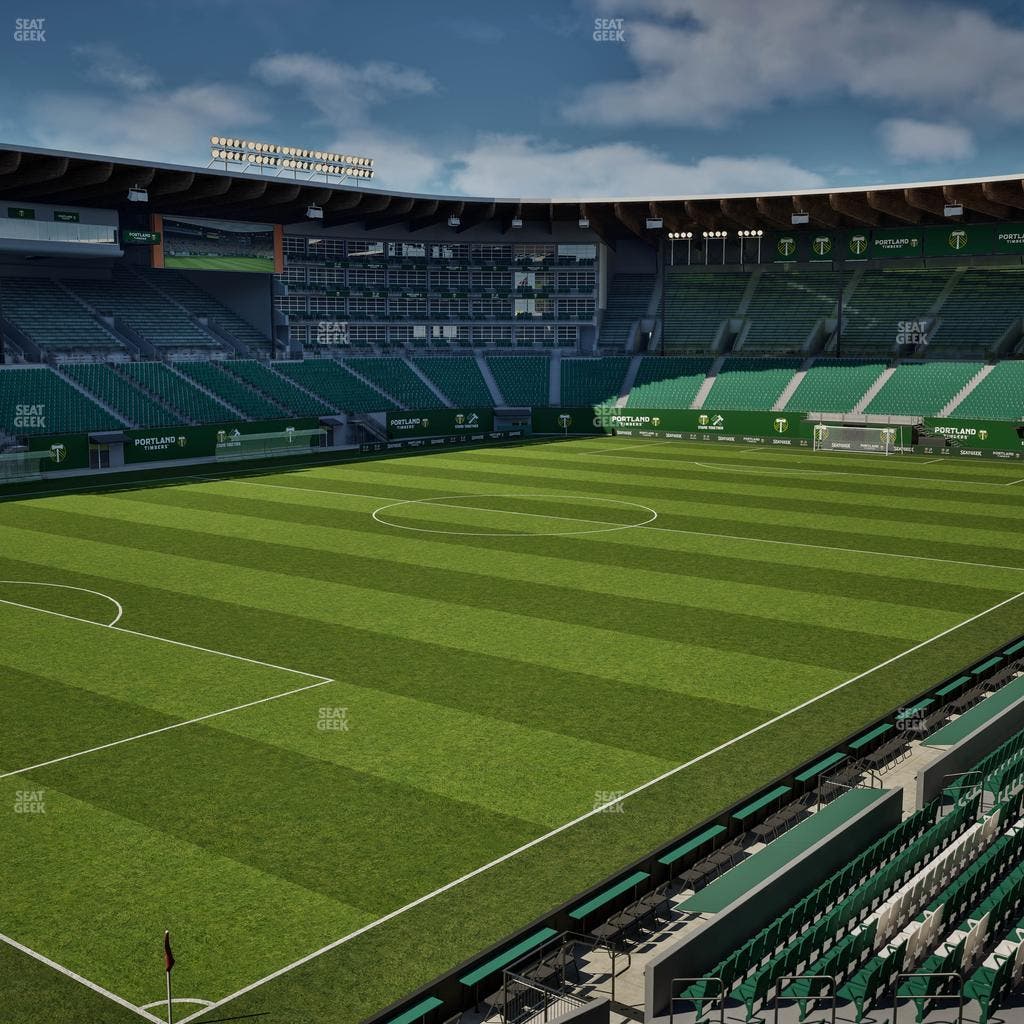 Providence Park - Section Loge 6 Seat View