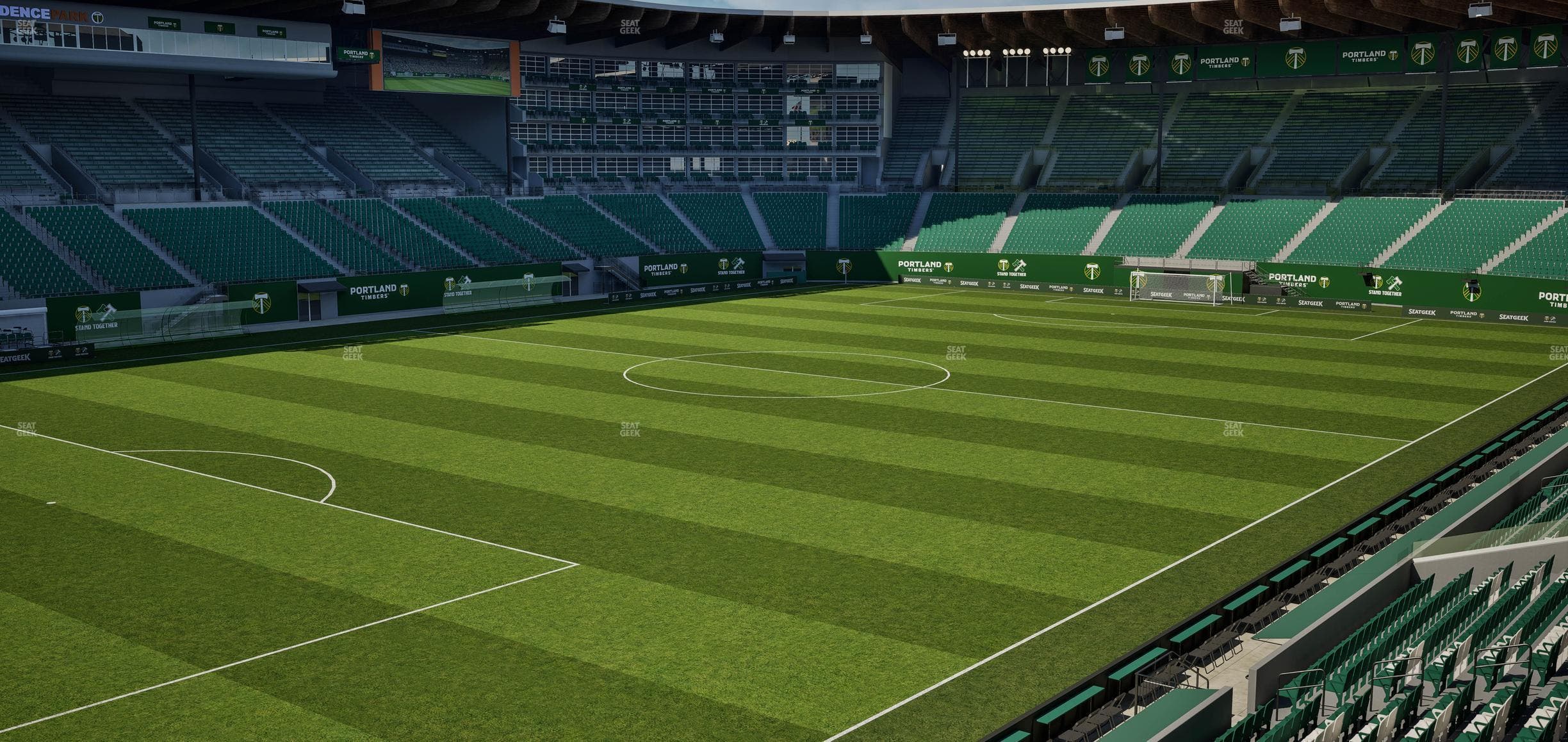 Providence Park - Section Loge 6 Seat View