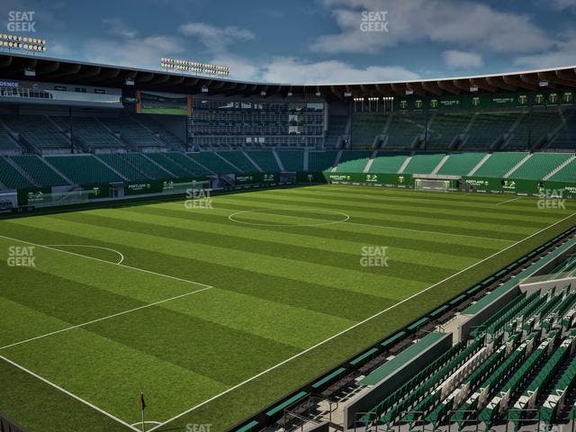 Providence Park - Section Loge 6 Seat View