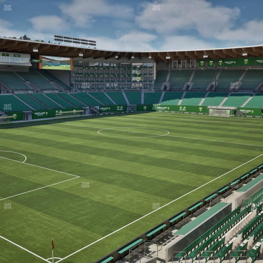 Providence Park - Section Loge 6 Seat View