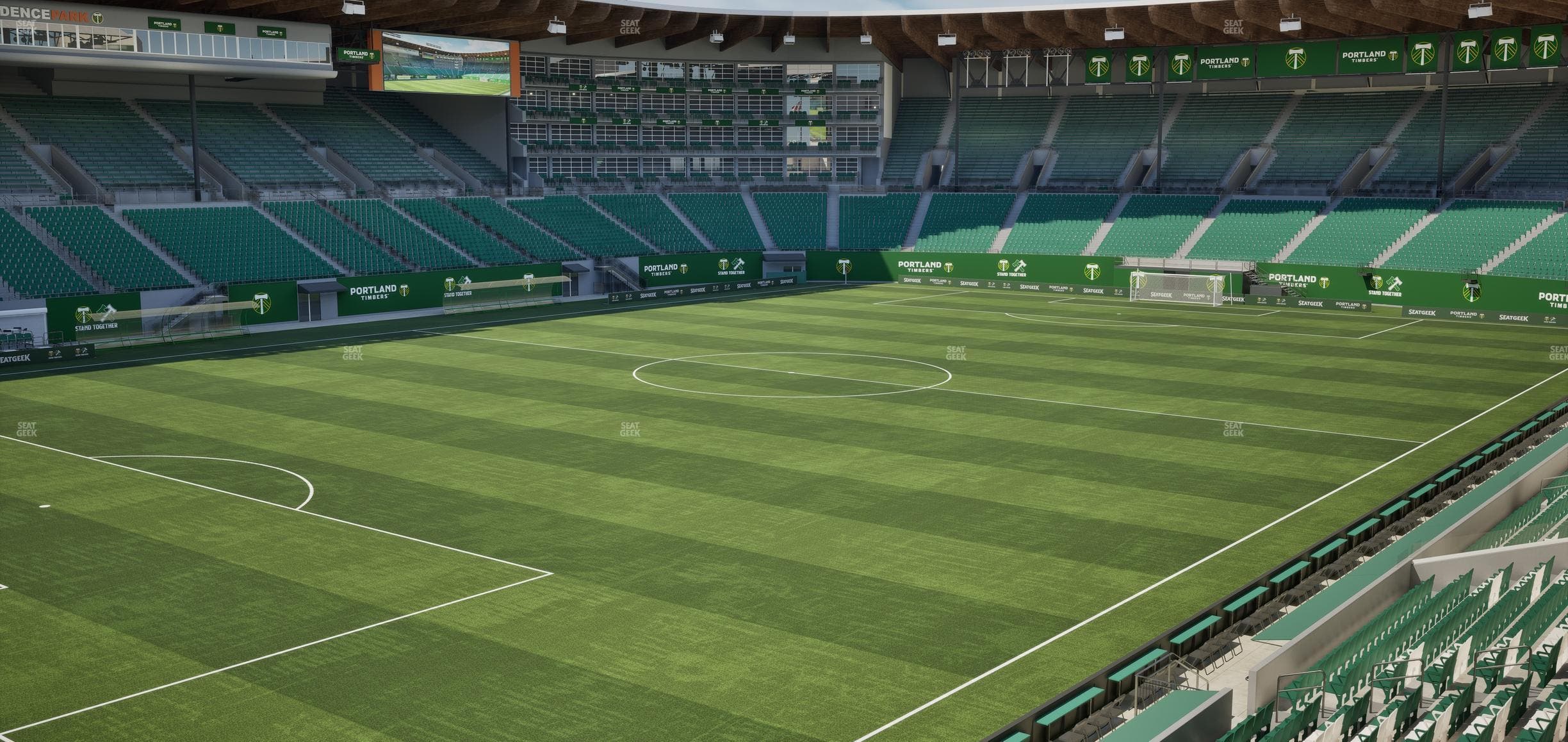 Providence Park - Section Loge 6 Seat View