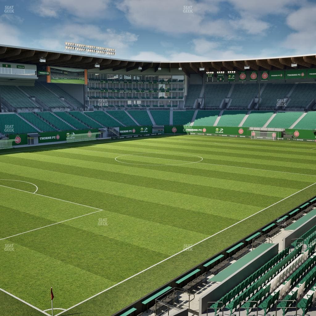 Providence Park - Section Loge 6 Seat View